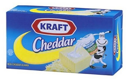 Keju Kraft Cheddar Kaya Rasa